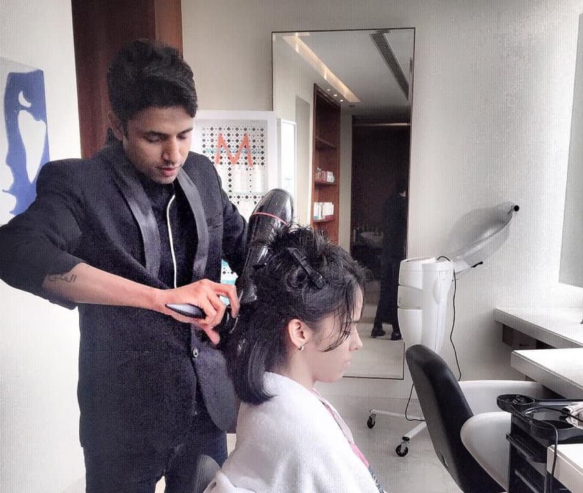 Saina Nehwal with Mohammed Ali